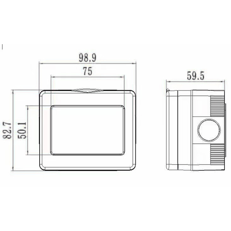 Soket Sakelar Tahan Cuaca 13A HK4113-WP