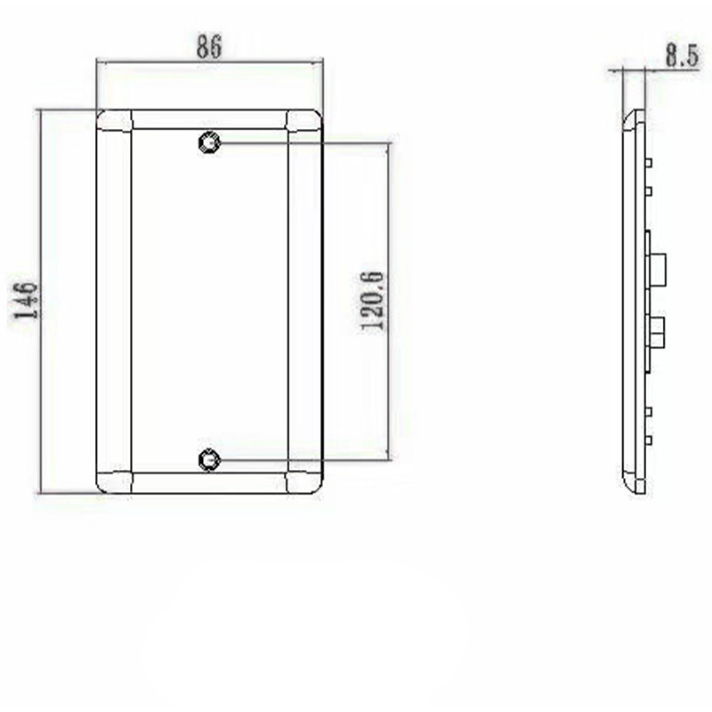 Bakelite 13A 2 gang tiang tunggal beralih soket HK6213F