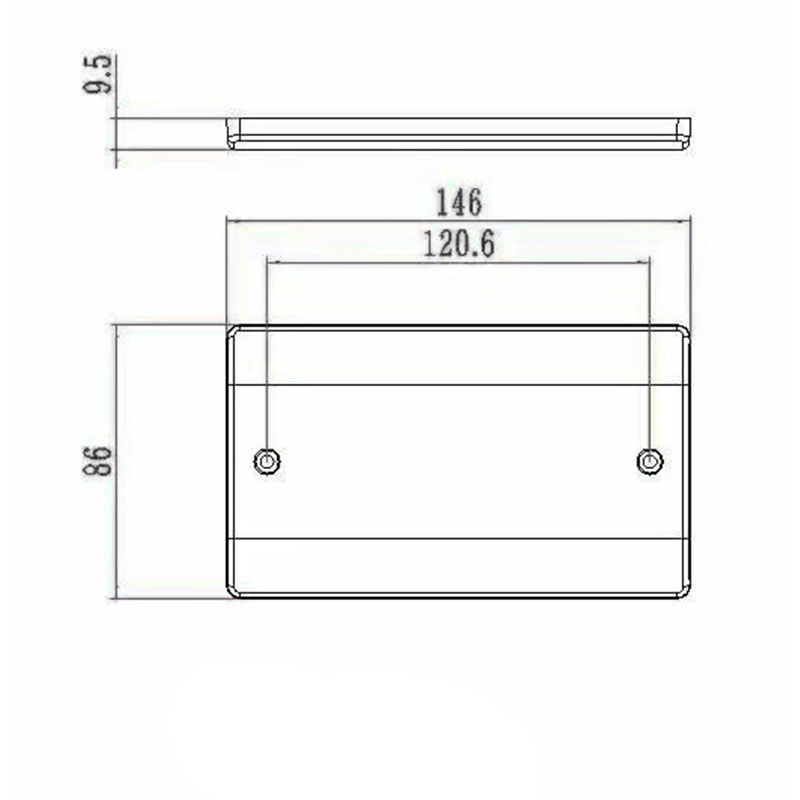 Bakelite 45A DP Cooker Plate dengan Neon (3x6) HK6145VN-36